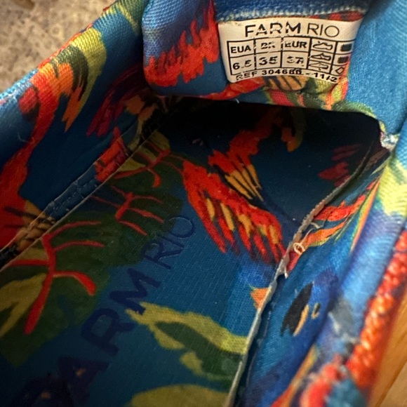FARM RIO Macaw Tropical Sneakers Shoes - Picture 9 of 9